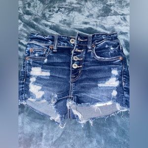 American Eagle, 00 Stretchy High Waisted Shorts